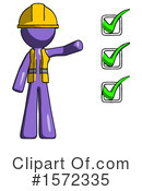 Purple Design Mascot Clipart #1572335 by Leo Blanchette