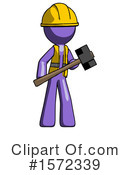 Purple Design Mascot Clipart #1572339 by Leo Blanchette