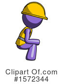 Purple Design Mascot Clipart #1572344 by Leo Blanchette