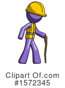 Purple Design Mascot Clipart #1572345 by Leo Blanchette