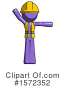 Purple Design Mascot Clipart #1572352 by Leo Blanchette