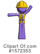 Purple Design Mascot Clipart #1572353 by Leo Blanchette