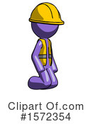 Purple Design Mascot Clipart #1572354 by Leo Blanchette