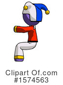 Purple Design Mascot Clipart #1574563 by Leo Blanchette