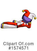 Purple Design Mascot Clipart #1574571 by Leo Blanchette