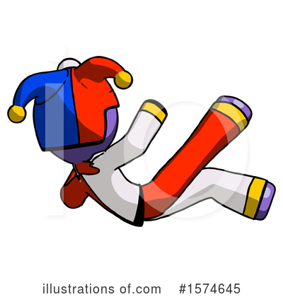 Royalty-Free (RF) Purple Design Mascot Clipart Illustration by Leo Blanchette - Stock Sample #1574645