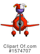 Purple Design Mascot Clipart #1574707 by Leo Blanchette