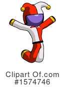 Purple Design Mascot Clipart #1574746 by Leo Blanchette