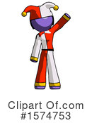 Purple Design Mascot Clipart #1574753 by Leo Blanchette