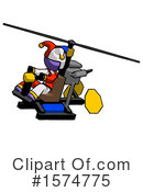 Purple Design Mascot Clipart #1574775 by Leo Blanchette