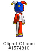 Purple Design Mascot Clipart #1574810 by Leo Blanchette