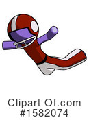 Purple Design Mascot Clipart #1582074 by Leo Blanchette