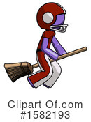 Purple Design Mascot Clipart #1582193 by Leo Blanchette