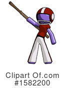Purple Design Mascot Clipart #1582200 by Leo Blanchette