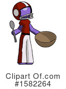 Purple Design Mascot Clipart #1582264 by Leo Blanchette