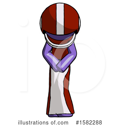 Royalty-Free (RF) Purple Design Mascot Clipart Illustration by Leo Blanchette - Stock Sample #1582288
