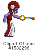 Purple Design Mascot Clipart #1582296 by Leo Blanchette