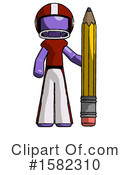 Purple Design Mascot Clipart #1582310 by Leo Blanchette
