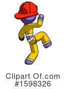 Purple Design Mascot Clipart #1598326 by Leo Blanchette
