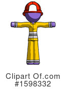 Purple Design Mascot Clipart #1598332 by Leo Blanchette