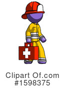 Purple Design Mascot Clipart #1598375 by Leo Blanchette