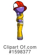 Purple Design Mascot Clipart #1598377 by Leo Blanchette