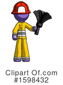 Purple Design Mascot Clipart #1598432 by Leo Blanchette