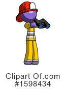 Purple Design Mascot Clipart #1598434 by Leo Blanchette