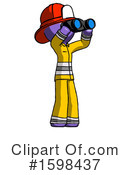 Purple Design Mascot Clipart #1598437 by Leo Blanchette