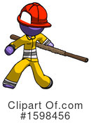 Purple Design Mascot Clipart #1598456 by Leo Blanchette
