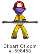 Purple Design Mascot Clipart #1598458 by Leo Blanchette