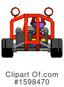 Purple Design Mascot Clipart #1598470 by Leo Blanchette