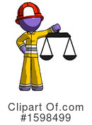 Purple Design Mascot Clipart #1598499 by Leo Blanchette