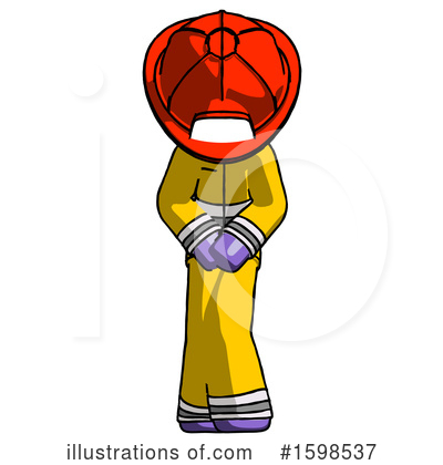 Royalty-Free (RF) Purple Design Mascot Clipart Illustration by Leo Blanchette - Stock Sample #1598537