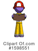 Purple Design Mascot Clipart #1598551 by Leo Blanchette