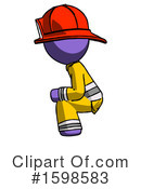 Purple Design Mascot Clipart #1598583 by Leo Blanchette