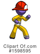 Purple Design Mascot Clipart #1598595 by Leo Blanchette