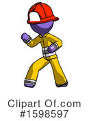 Purple Design Mascot Clipart #1598597 by Leo Blanchette
