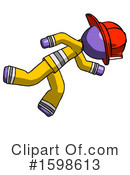 Purple Design Mascot Clipart #1598613 by Leo Blanchette