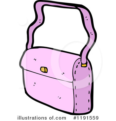 Royalty-Free (RF) Purse Clipart Illustration by lineartestpilot - Stock Sample #1191559