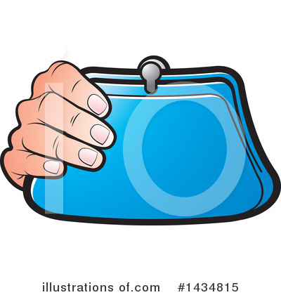 Coin Purse Clipart #1434815 by Lal Perera