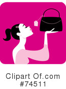 Purse Clipart #74511 by Monica