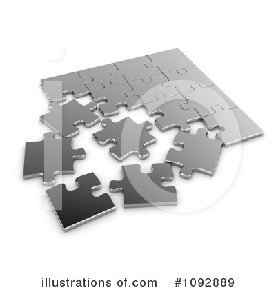 Royalty-Free (RF) Puzzle Clipart Illustration by BNP Design Studio - Stock Sample #1092889