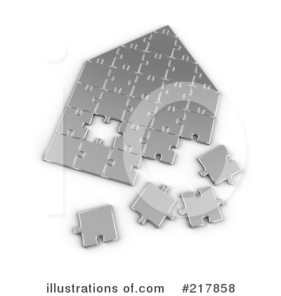 Puzzle Pieces Clipart #217858 by stockillustrations