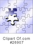 Puzzle Clipart #26907 by KJ Pargeter