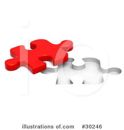 Royalty-Free (RF) Puzzle Clipart Illustration by Tonis Pan - Stock Sample #30246