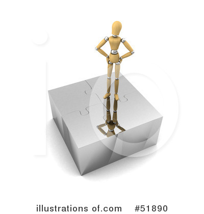 Royalty-Free (RF) Puzzle Clipart Illustration by stockillustrations - Stock Sample #51890