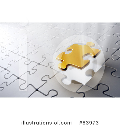 Royalty-Free (RF) Puzzle Clipart Illustration by Mopic - Stock Sample #83973