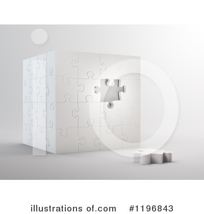 Puzzle Cube Clipart #1196843 by Mopic
