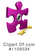 Puzzle Piece Clipart #1109034 by AtStockIllustration